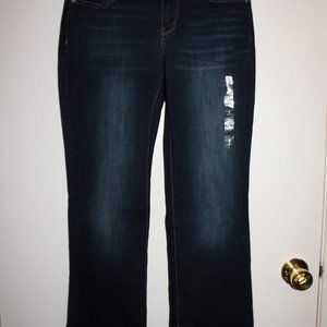 NY&C Denim Soho Curvy Bootcut Jeans ~Size 6 Petite ~ NWT ~